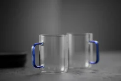 Lyngby Glas Glasbecher Torino 40cl 2 Stück blau Sale
