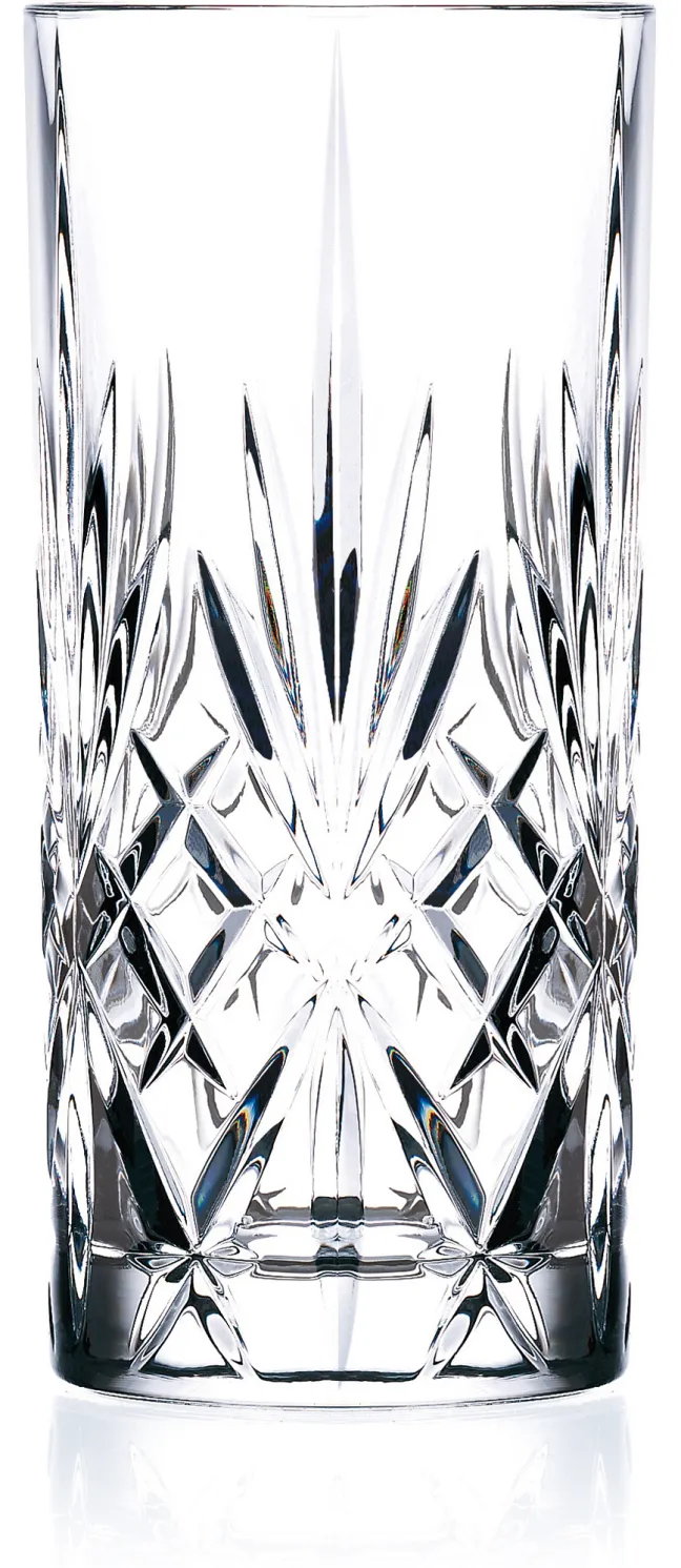 Lyngby Glas Highball Trinkglas Melodia 6 Stück