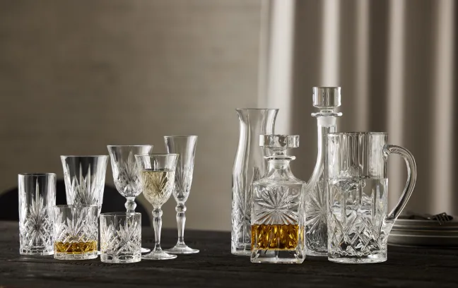 Lyngby Glas Highball Trinkglas Melodia 6 Stück