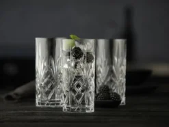 Lyngby Glas Highball Trinkglas Melodia 6 Stück