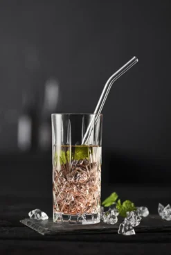 Lyngby Glas Highball Trinkglas Melodia 6 Stück