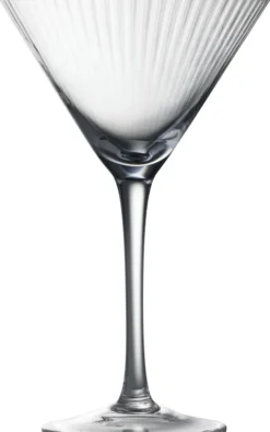 Lyngby Glas Martiniglas Palermo Gold 25cl 4 Stück