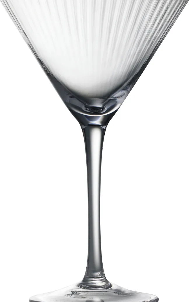 Lyngby Glas Martiniglas Palermo Gold 25cl 4 Stück