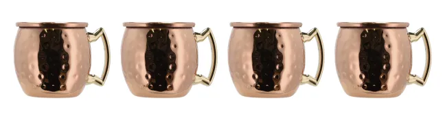 Lyngby Glas Moscow Mule-Krug mini 8cl 4 Stück Kupfer/Stahl Sale