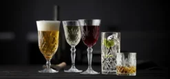 Lyngby Glas Rotweinglas Melodia 4 Stück