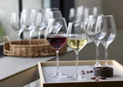 Lyngby Glas Rotwein Juvel 50cl 4 Stück