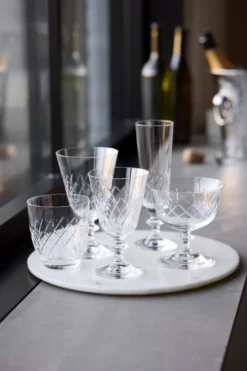Lyngby Glas Wasserglas Eaton 30cl 2 Stück