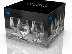 Lyngby Glas Wasserglas mit Fuß Ane 40cl 4 Stück