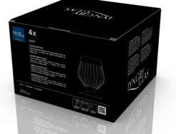 Lyngby Glas Wasserglas mit Fuß Ane 40cl 4 Stück