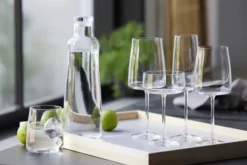 Lyngby Glas Wasserglas Zero 42cl 6 Stück