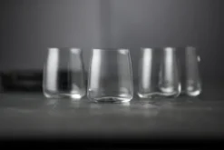 Lyngby Glas Wasserglas Zero 42cl 6 Stück