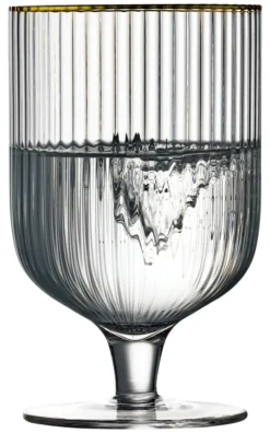 Lyngby Glas Weinglas Palermo Gold 30cl 4 Stück