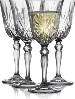 Lyngby Glas Weißweinglas Melodia 4 Stück