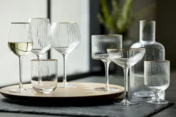 Lyngby Glas Weißweinglas Palermo Gold 30cl 4 Stück