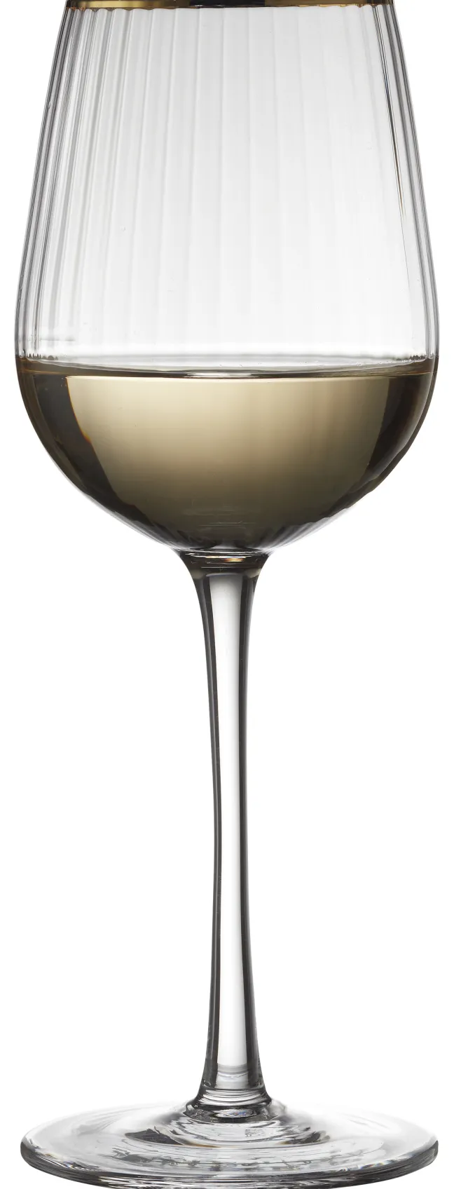 Lyngby Glas Weißweinglas Palermo Gold 30cl 4 Stück