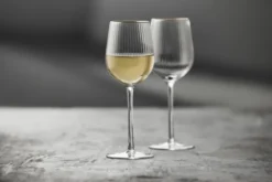 Lyngby Glas Weißweinglas Palermo Gold 30cl 4 Stück