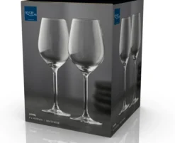 Lyngby Glas Weißwein Juvel 38cl 4 Stück