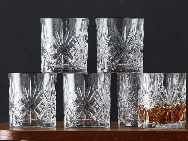 Lyngby Glas Whiskyglas Melodia 6 Stück