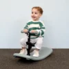 Micro Scooter mini micro Deluxe Rock & Go LED olive sage
