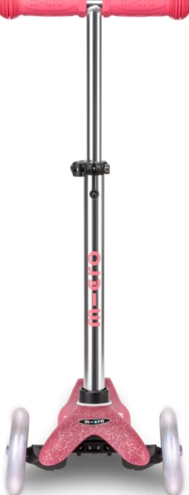 Micro Scooter mini micro deluxe fairy glitter LED pink