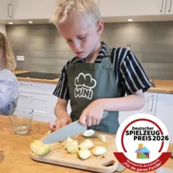 MINI Family Küchenset/Schneidset für Kinder grün