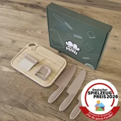 MINI Family Küchenset/Schneidset für Kinder rosa