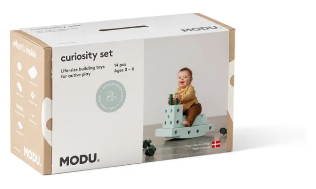 MODU® Curiosity Set Konstruktionsspielzeug mint/dunkelgrün