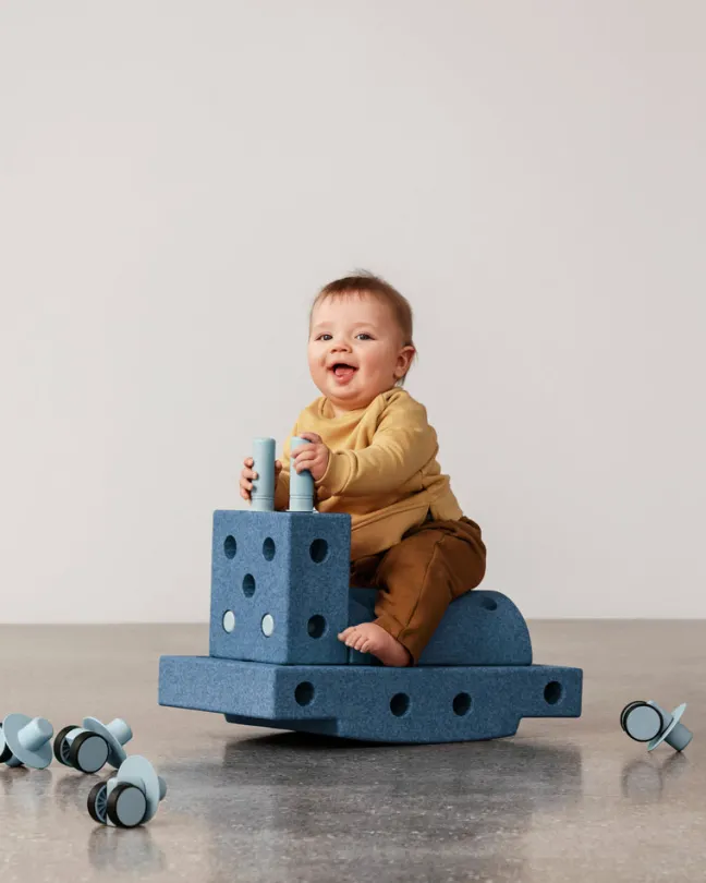 MODU® Curiosity Set Konstruktionsspielzeug dunkelblau/hellblau