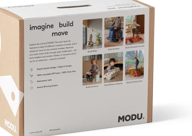 MODU® Explorer Set Konstruktionsspielzeug mint/dunkelgrün