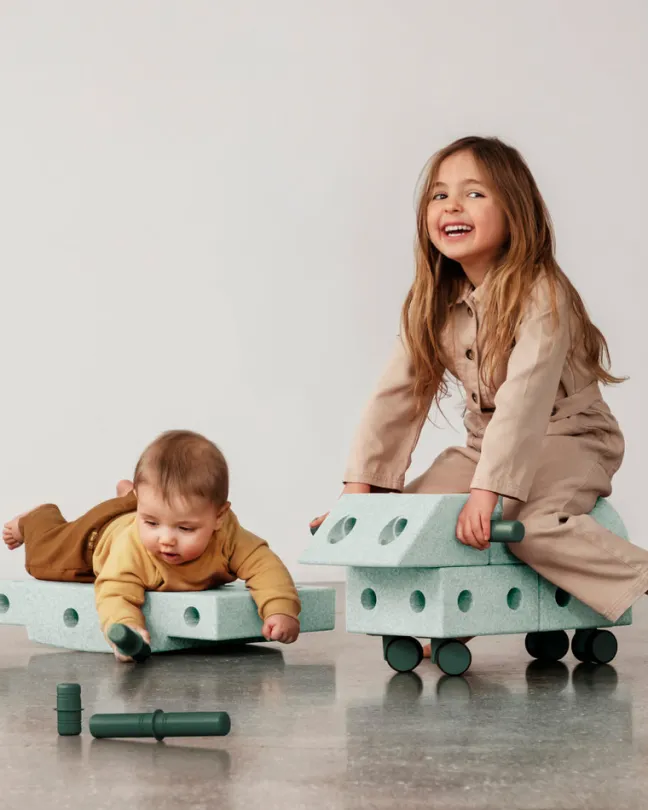 MODU® Explorer Set Konstruktionsspielzeug mint/dunkelgrün