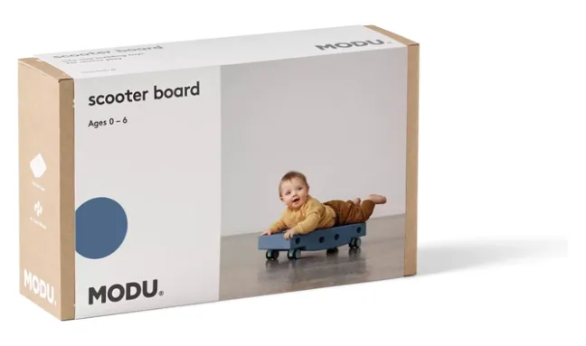 MODU® Scooter Board Rollbrett dunkelblau/hellblau