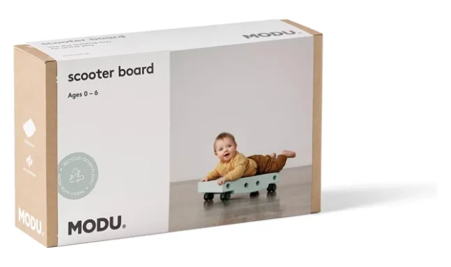 MODU® Scooter Board Rollbrett mint/dunkelgrün