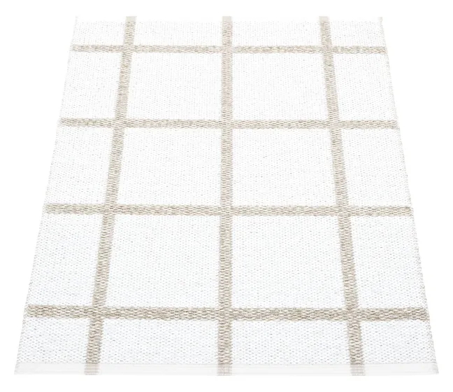 Pappelina Teppich Ada White/Stone Metallic 70 x 100 cm AD0710 Sale