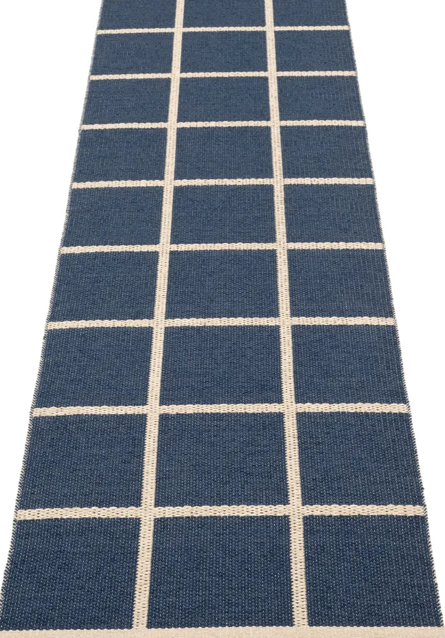 Pappelina Teppich CRISS Dark Blue 70 x 225cm CR3G722
