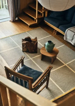 Pappelina Teppich CRISS Linen 70 x 300cm CR9F730