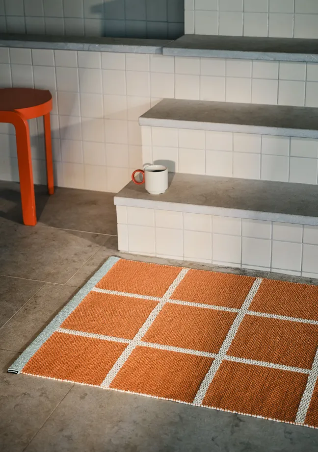 Pappelina Teppich CRISS POP Pale Orange 70 x 100cm CRP4A710