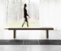 Pappelina Teppich Fred Black Vanilla 70 x 270 cm FRX727