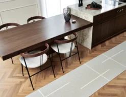 Pappelina Teppich Fred Linen Vanilla 70 x 270 cm FR9F727