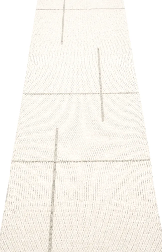 Pappelina Teppich Fred Linen Vanilla 70 x 270 cm FR9F727