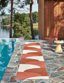 Pappelina Teppich HILL Brick 70 x 180 cm HI4C718