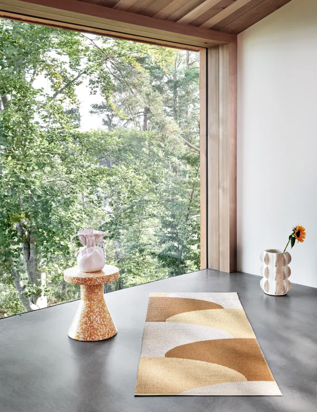 Pappelina Teppich HILL Ochre 70 x 270 cm HI5B727