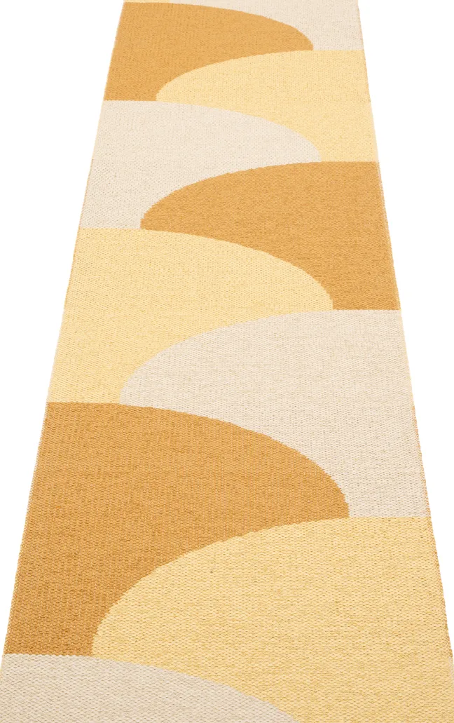 Pappelina Teppich HILL Ochre 70 x 270 cm HI5B727