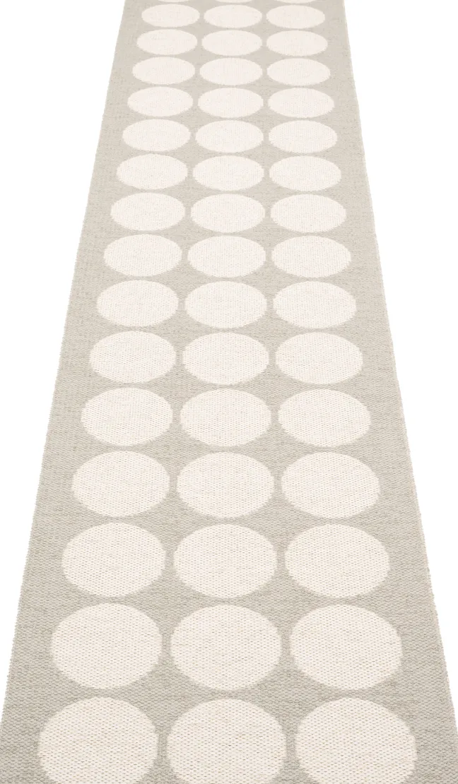 Pappelina Teppich Hugo Linen Vanilla 70 x 320 cm HU9F732