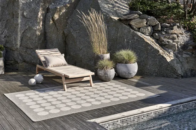 Pappelina Teppich Hugo Walnut Linen 180 x 260 cm HU6K1826
