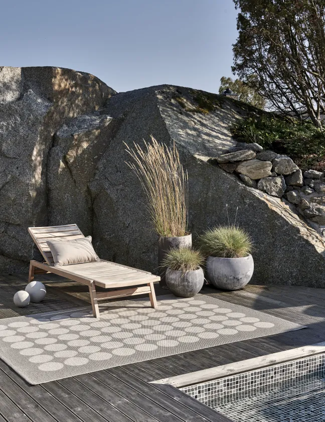 Pappelina Teppich Hugo Walnut Linen 180 x 260 cm HU6K1826