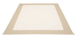 Pappelina Teppich Ilda Beige Vanilla 180 x 180 cm IL6E1818