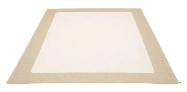 Pappelina Teppich Ilda Beige Vanilla 180 x 180 cm IL6E1818