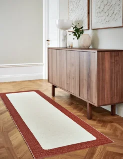 Pappelina Teppich Ilda Brick Vanilla 180 x 180 cm IL4C1818
