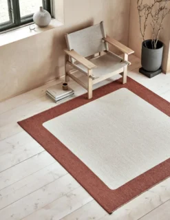 Pappelina Teppich Ilda Brick Vanilla 70 x 180 cm IL4C718