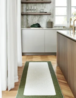 Pappelina Teppich Ilda Pine Vanilla 70 x 180 cm IL1N718